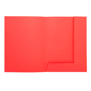PAQUET 50 CHEMISE 210 G 2 RABATS IMPRIMÉES ROUGE